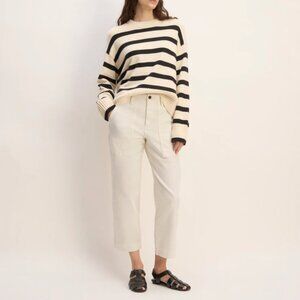 Everlane The Organic Utility Pant NWOT Bone 14